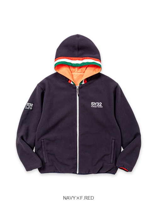 REVERSIBLE FLEECE ZIP HOODIE | SPECIAL | 【公式】SY32 by SWEET