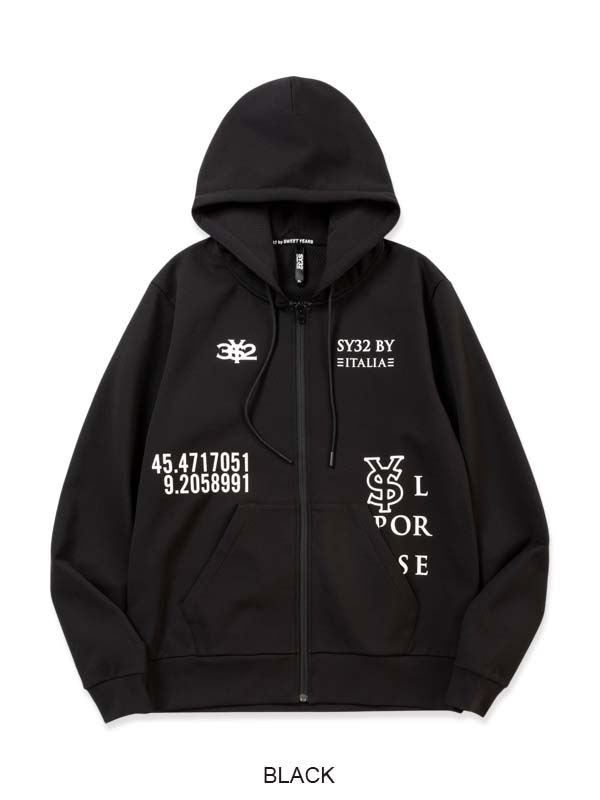 SPIRAL KNIT ZIP HOODIE | TOPS,HOODIES | 【公式】SY32 by SWEET