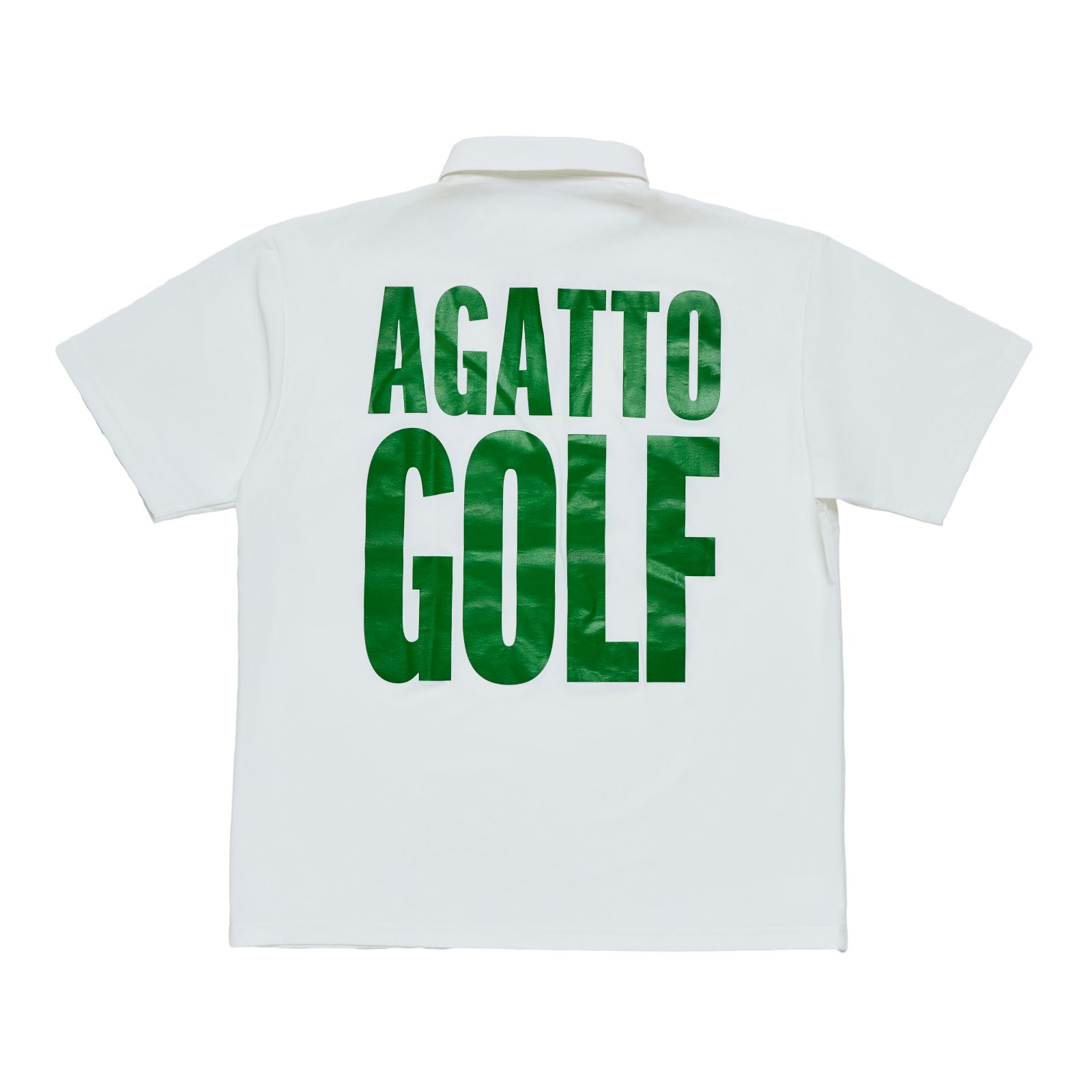 Big Logo Print POLO WHITE | TOPS | 【公式】AGATTO（アガット）