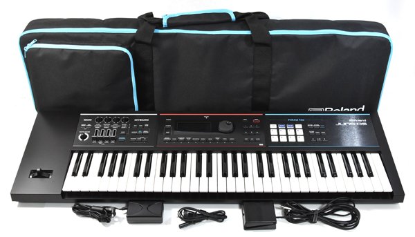 引き取り優先』Roland JUNO-DS ケース付き ペダル・シールド付属