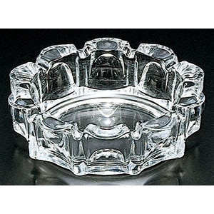 6コ】ガラス灰皿 ローラー｜業務用備品の通販【飲食店用品.jp】