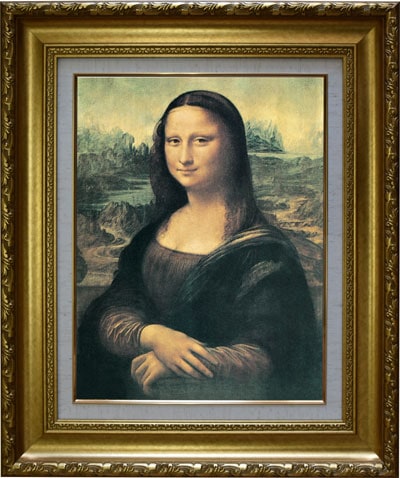 世界の複製名画】ダ・ヴィンチ「モナ・リザ」