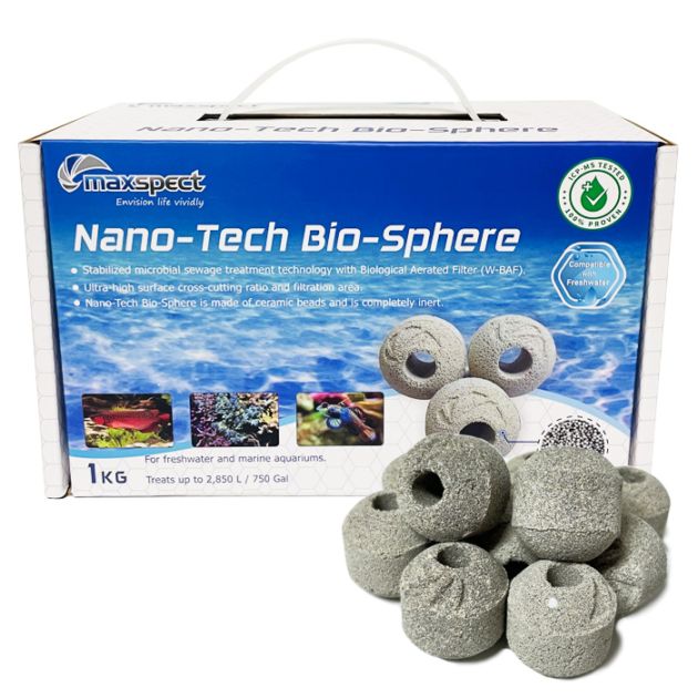 maxspect Nano-Tech Biosphere 1kg ろ材 淡水海水両用 ナノテック