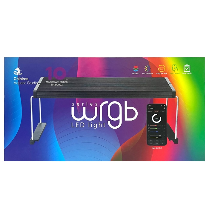 10周年記念モデル 】 Chihiros LED WRGB2 30 ブラック SERIES 熱帯魚