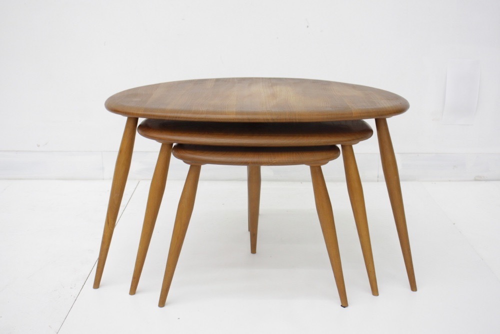 ERCOL(アーコール) No.354ネストテーブル | ERCOL（アーコール