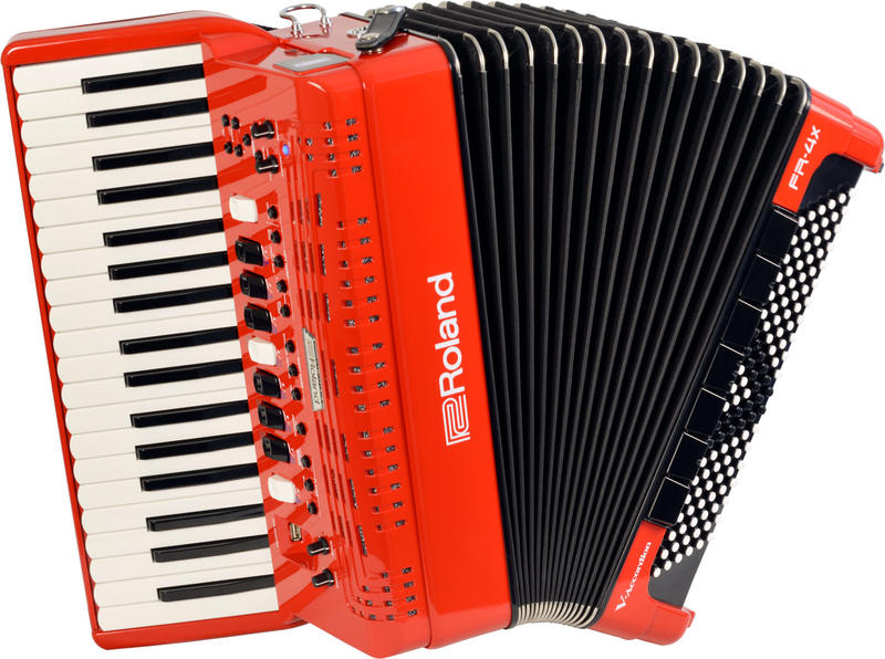 Roland/Vアコーディオン FR-4x RD（ピアノ鍵盤タイプ）【ローランド/V