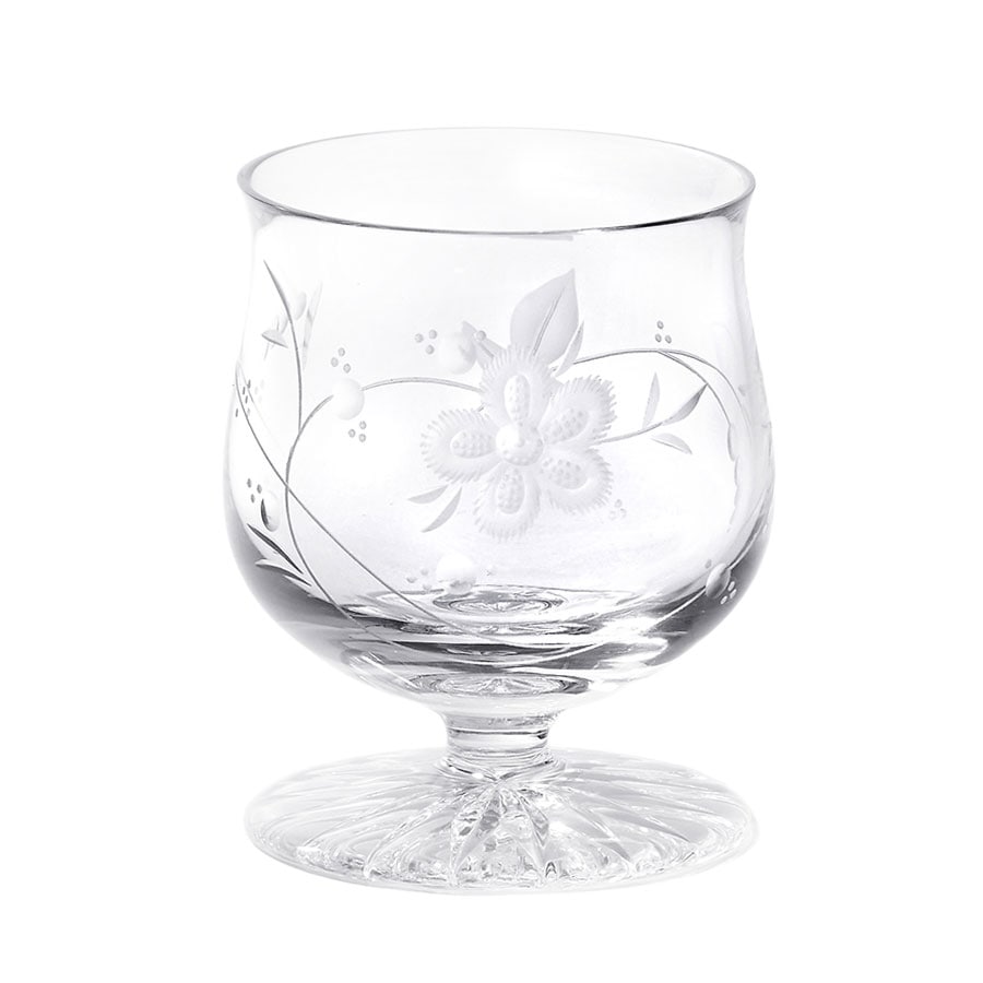 マイセンクリスタル マイセンフラワー シャンパングラス MFW/07/CT