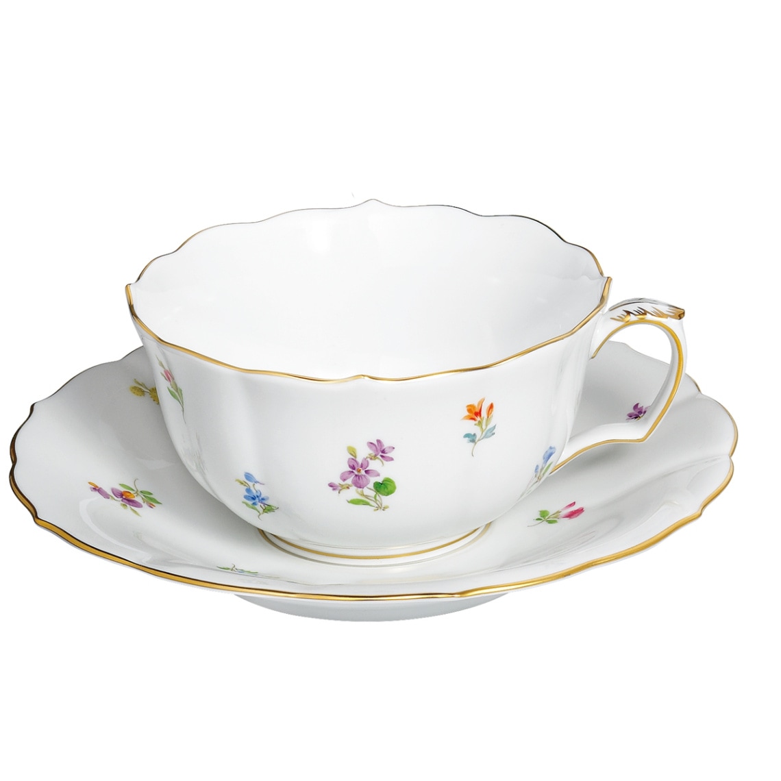 マイセン 散らし小花 ティーカップ＆ソーサー 010110/00633 | フラワー