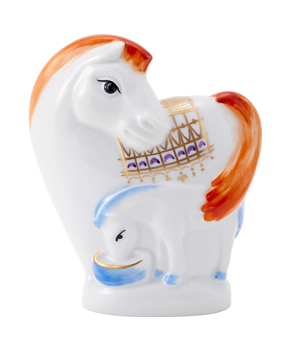 マイセン ミニ干支人形 午 (ウマ/メス) 83650/900300 日本オリジナル