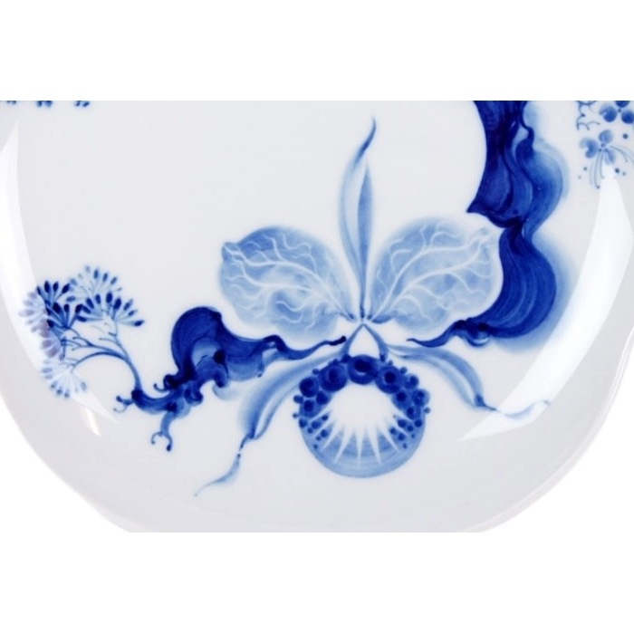 マイセン ブルーオーキッド ケーキプレート 824001/23501 | ブルー
