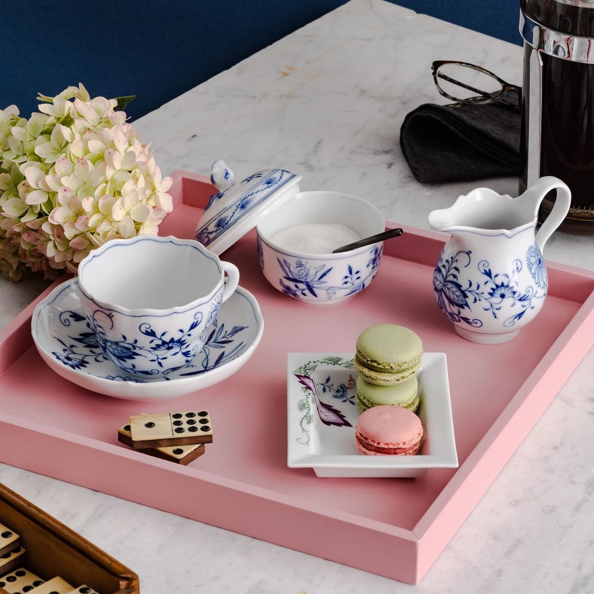 マイセン 散らしブルーオニオン＊日本オリジナル マグ 80A073/41575