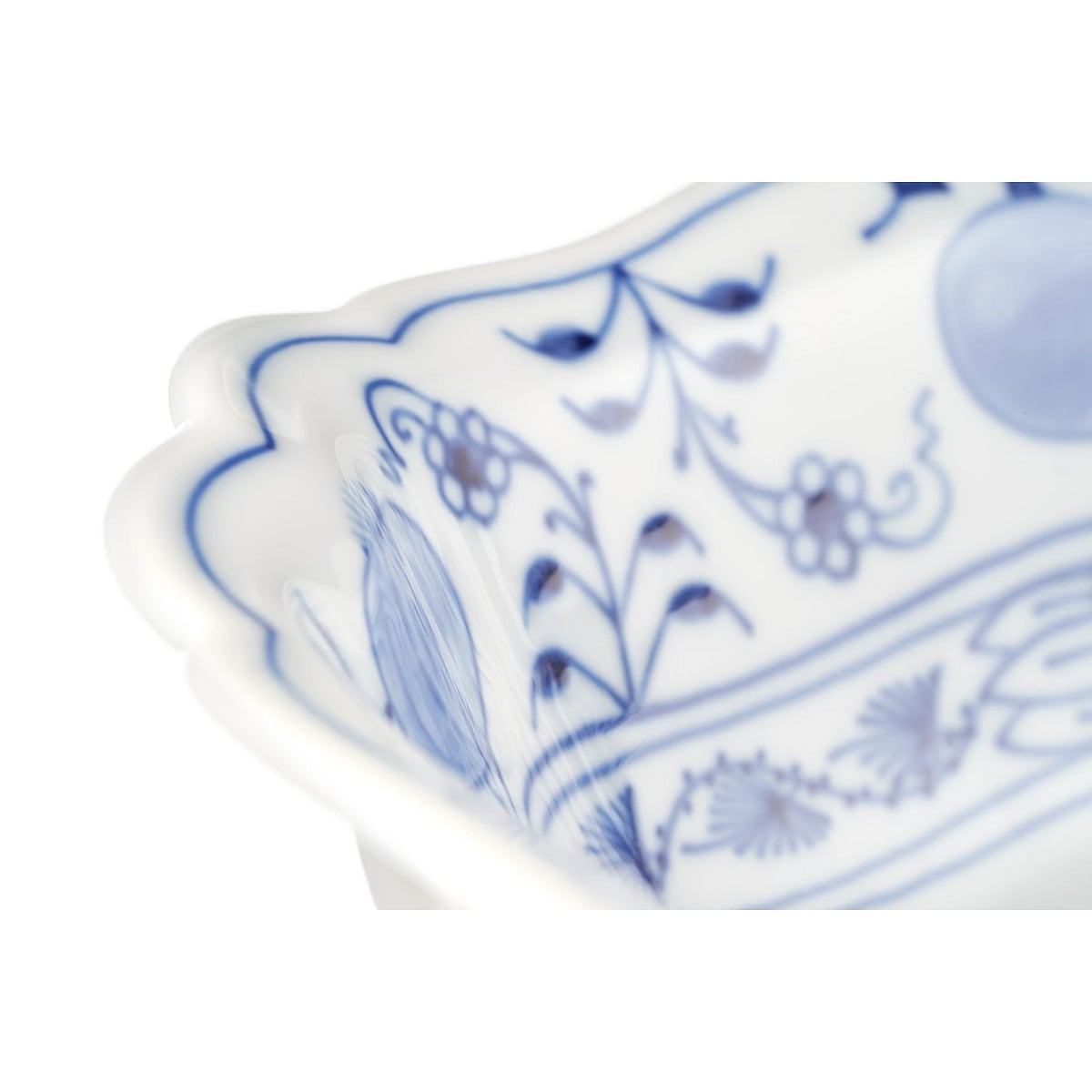 マイセン ブルーオニオン 角鉢 21cm 800101/00251 | ブルーオニオン