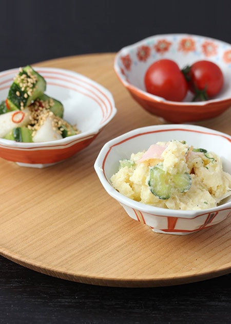 多田鐵男 小鉢（赤絵ハツリ）｜九谷焼のうつわ｜和食器通販 じろや