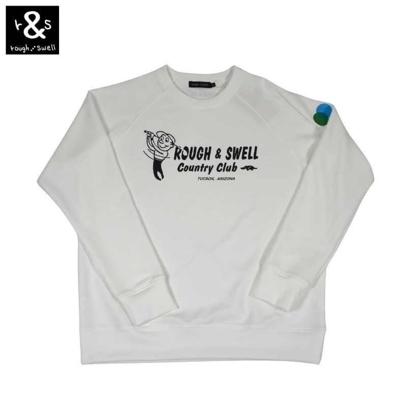 rough & swell Mサイズ ホワイトピンクシャツ rough & swell Mサイズ