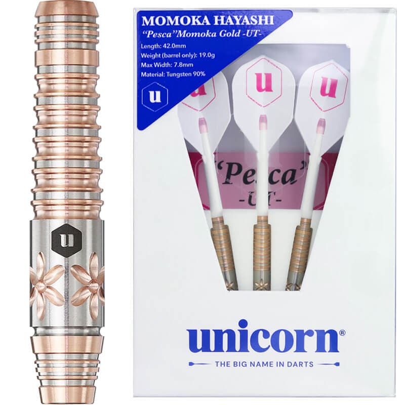 林桃加 モモカゴールドunicorn Pecca ダーツ ユニコーン】Pesca MOMOKA