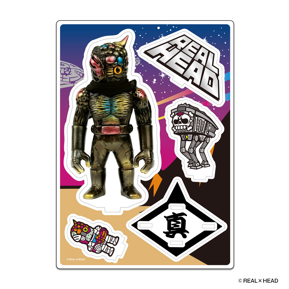 REAL HEAD/カオスマンアクリルフィギュア/リアルヘッド｜墓場の画廊