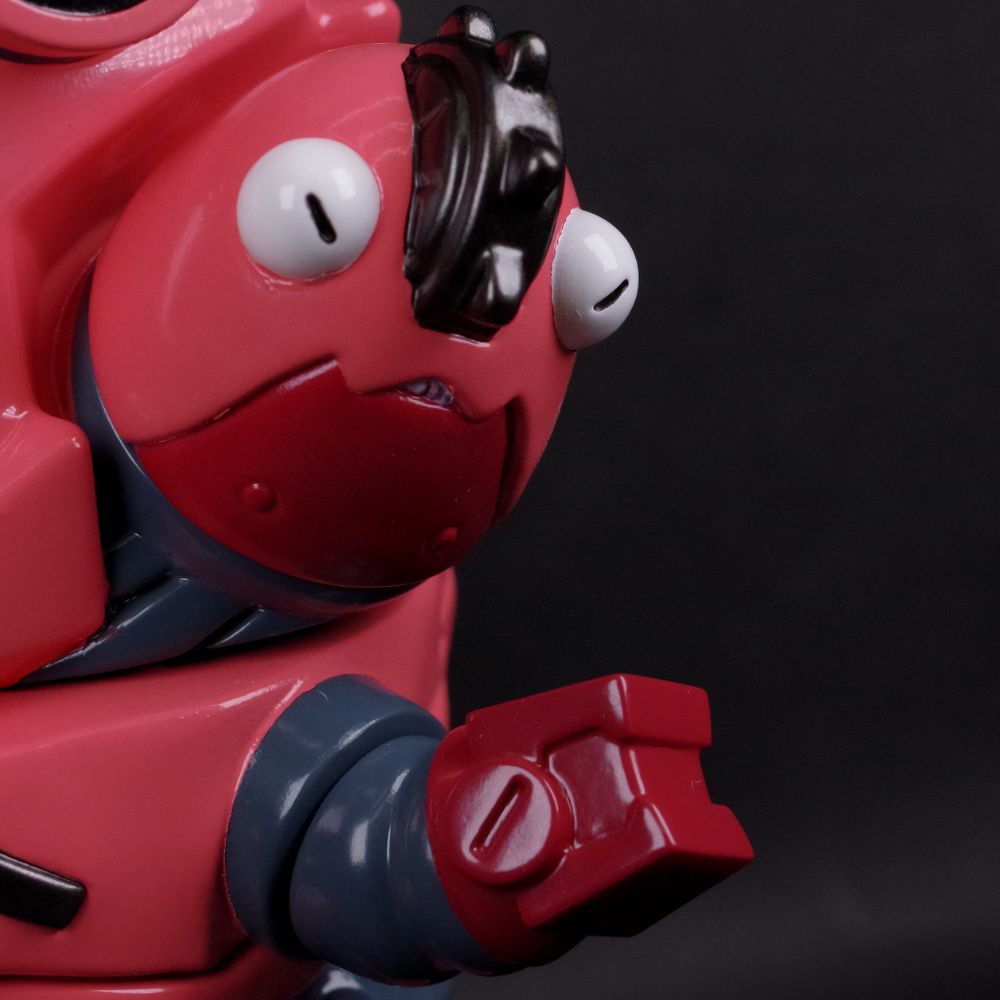 ソフビ/TEK/メカ3頭大怪獣/サーモンピンク｜墓場の画廊ONLINE STORE