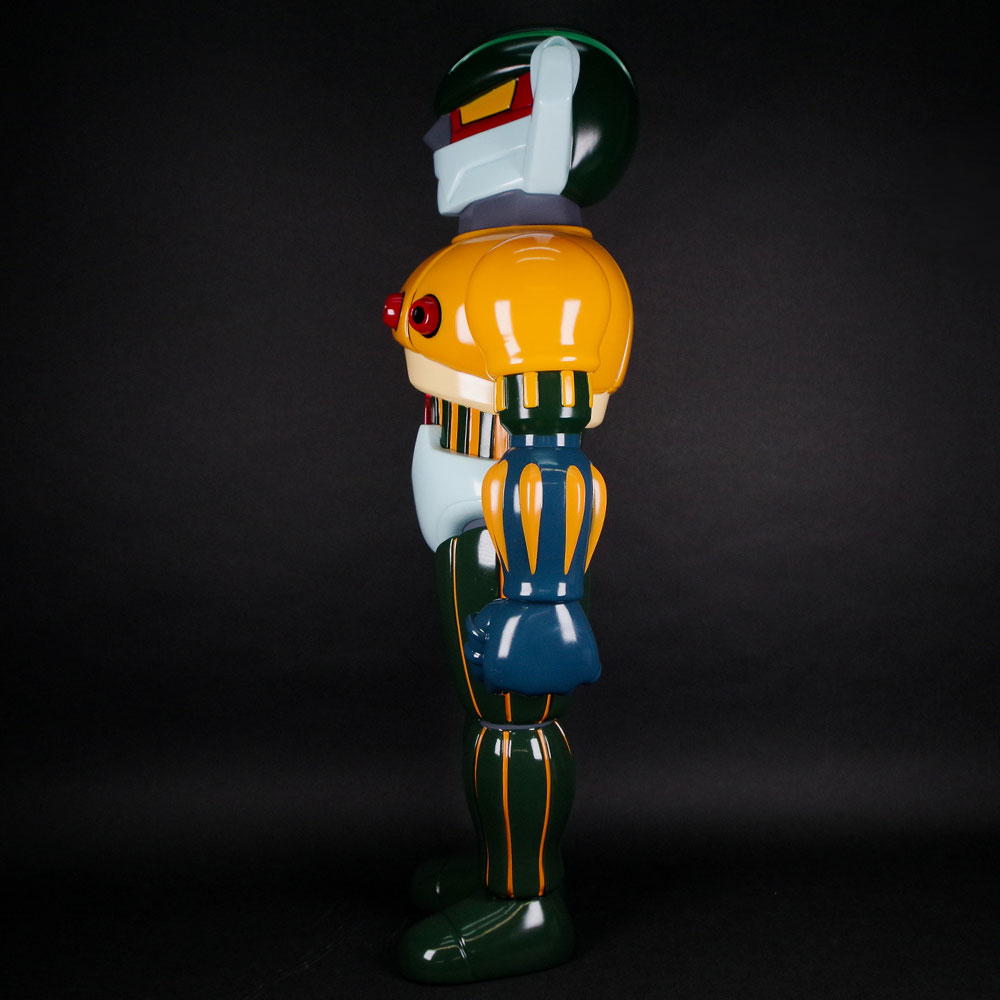 ソフビ】【Kaiju One 壹工房】/鋼鉄ジーグ/50cmビッグスケール｜墓場の