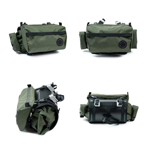 FAIRWEATHER フェアウェザー handlebar bag + (x-pac) | GLAGH グラフ