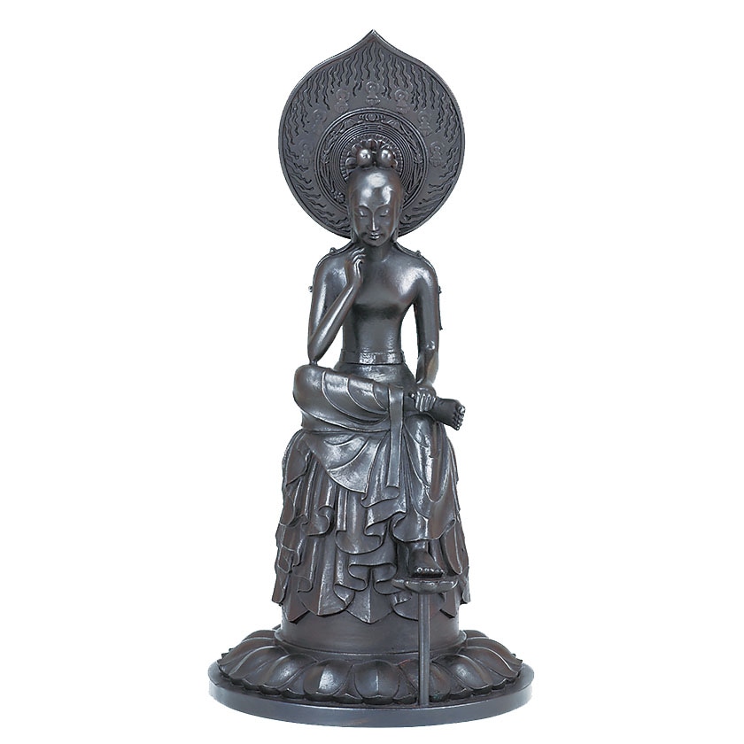 弥勒菩薩半跏像 郡 順治【ポイント5％還元中】 : ホーリ通信 アートの