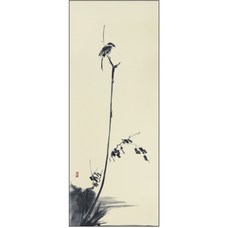 宮本武蔵 『枯木鳴鵙図』複製 額【ポイント5％還元中】 : アートの友