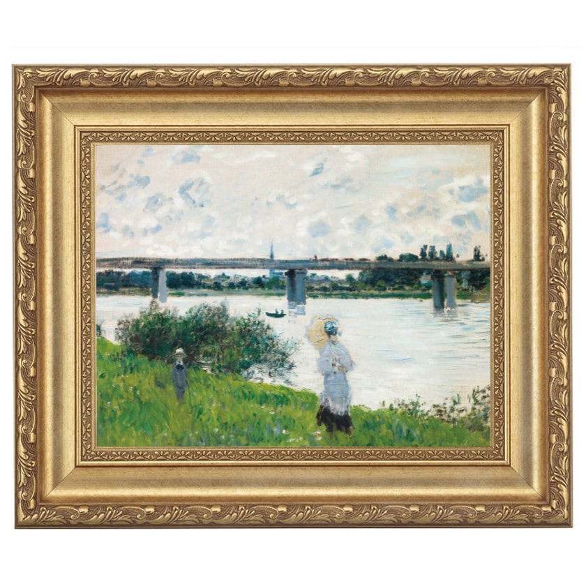 モネ 「睡蓮の池」 S6号スクエア 立体複製名画 【ポイント5％還元中