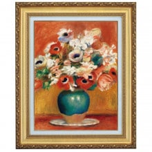 ルノワール「花」10号立体複製名画【ポイント5％還元中】アートの友社