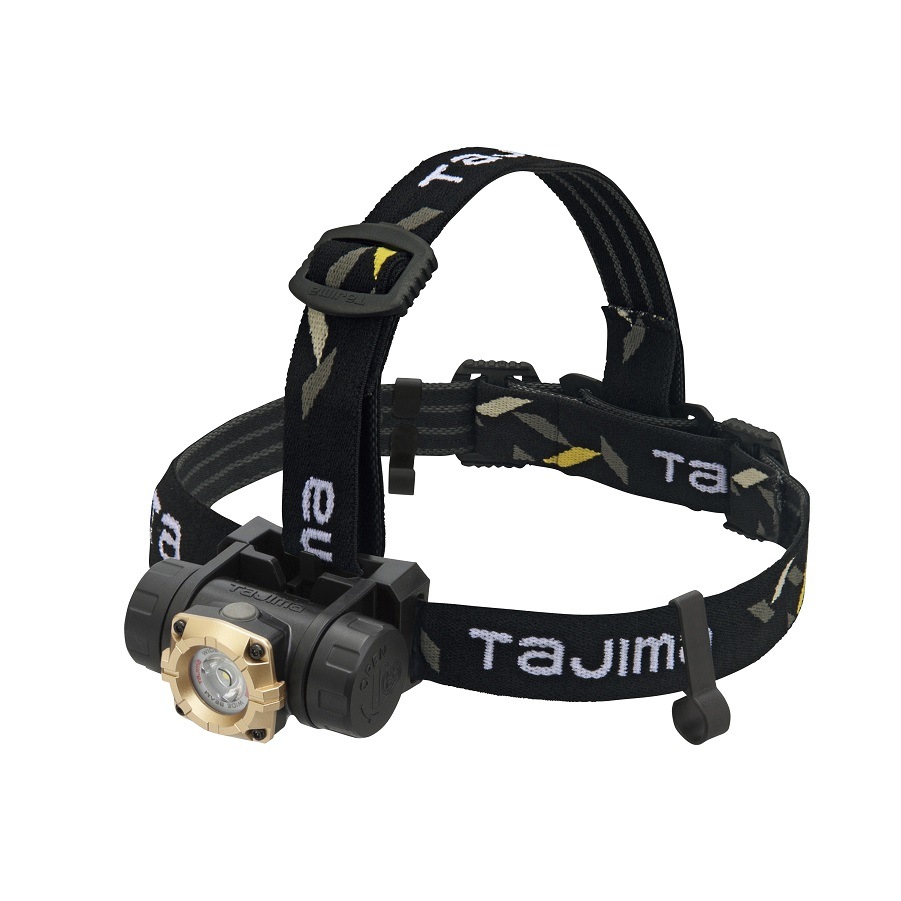 タジマ セフヘッドライトMD 500lm 大径照射 (単4乾電池3本)BASIC