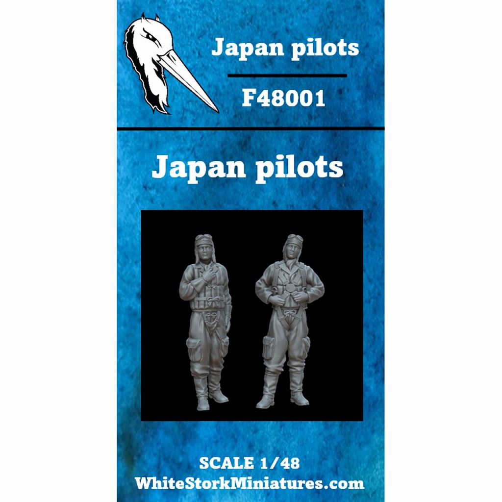 F48001 1/48 WWII 日本軍パイロット | ホワイトストークミニチュア