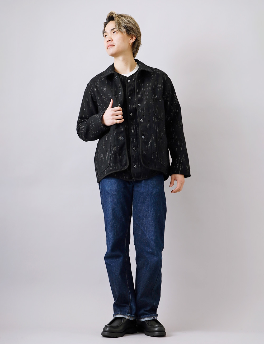 STUDIO D'ARTISAN（ステュディオ・ダ・ルチザン）絣染ビーチクロス