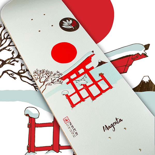 MAGENTA】Shogo Zama TORI 8.0インチ マジェンタ スケートボード