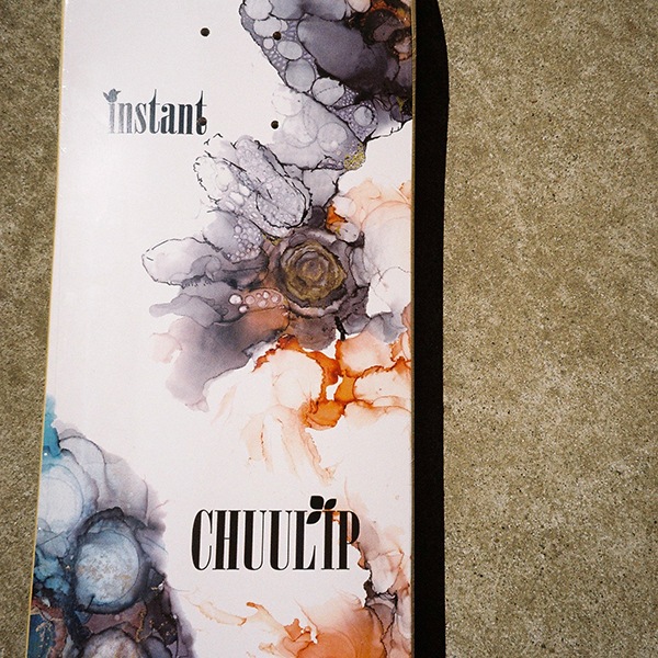 CHUULIP×instant】30TH ANNIV MARBLE #1 DECK -orange- 8.0インチ