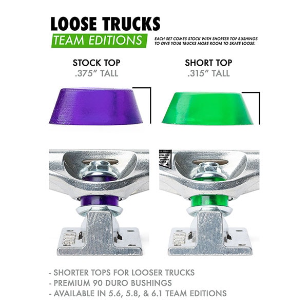 VENTURE】V-LOOSE POLISHED 5.6 HIGH ベンチャー トラック TRUCK