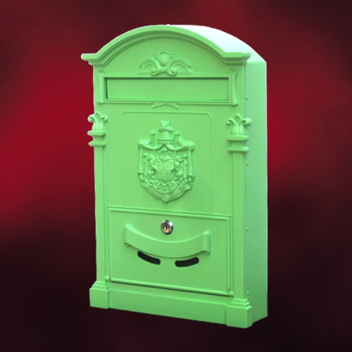 品番INK-1501044H ｜アンティークポスト(緑・グリーン) レギュラー