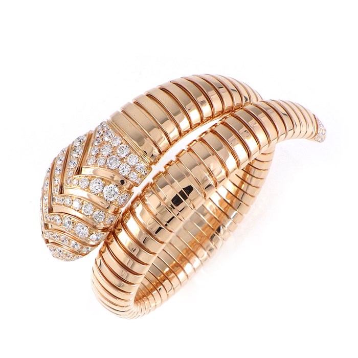 ブルガリ BVLGARI】ブレスレット セルペンティ トゥボガス シングル