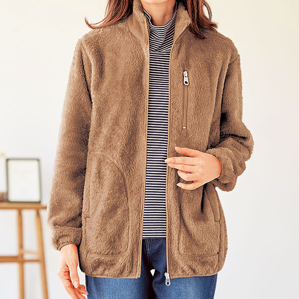 □ボアフリース ブルゾン｜メルシーオンラインショップ