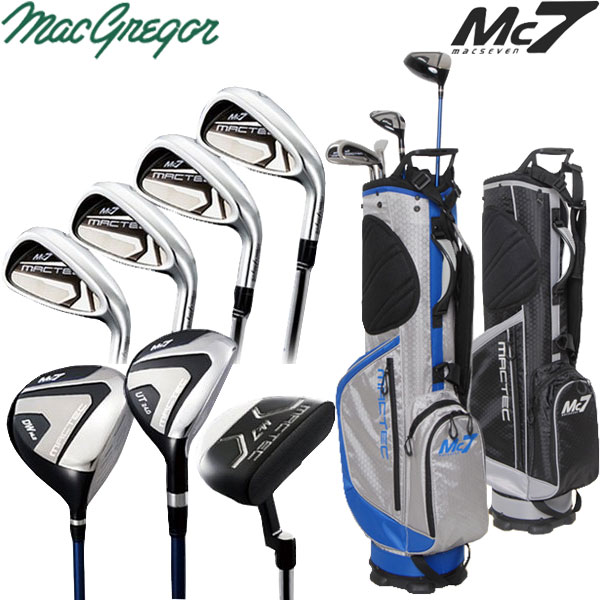 2018年継続モデル】マクレガー マック7 メンズ クラブ7本セット (DR,UT