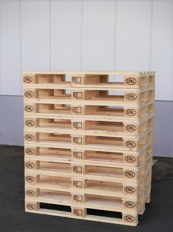 10枚セット】スタンダード・ユーロパレット 「EPAL‐1」 800×1,200