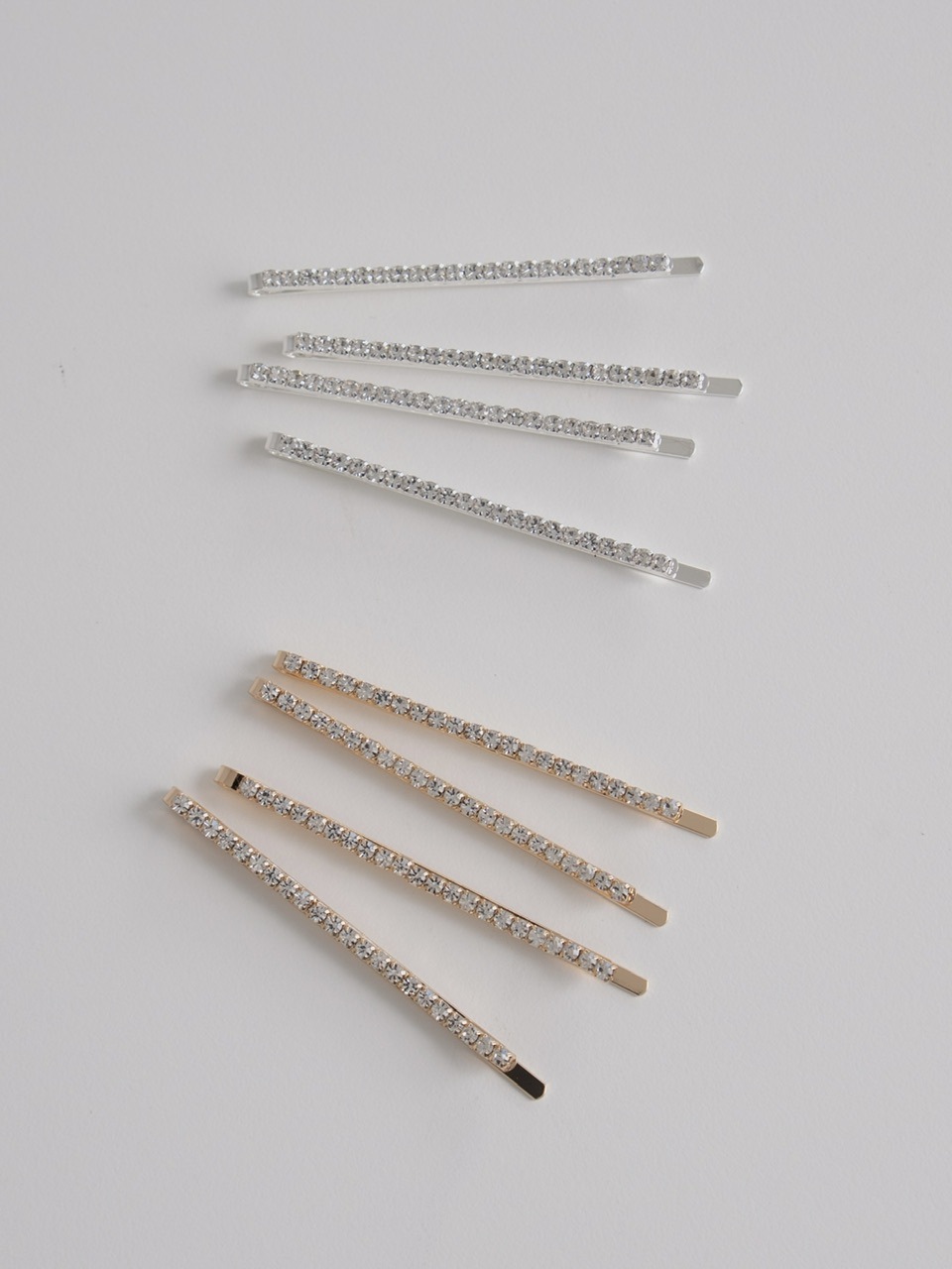 ラインストーンヘアピン SILVER | アクセサリー/グッズ/帽子 | JUMELLE