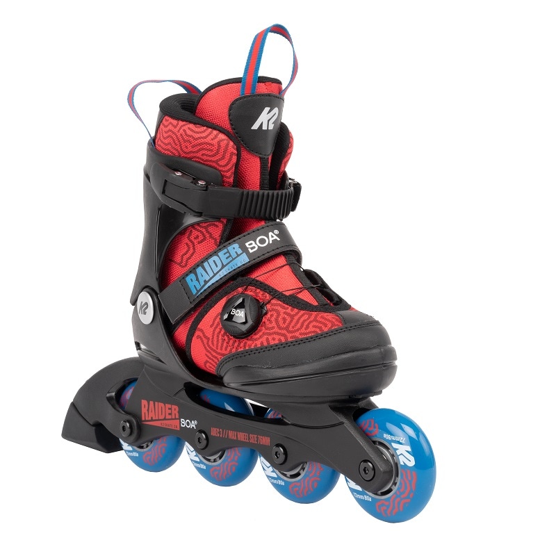 キッズ_RAIDER BOA RED/BLUE | OUTDOOR,K2 SKATE,インラインスケート