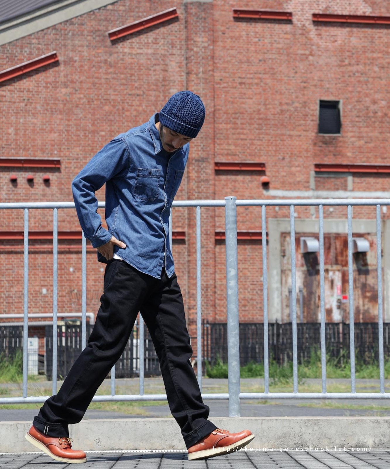 13oz Selvedge Black Straight Denim / 13ozセルビッチ ブラック