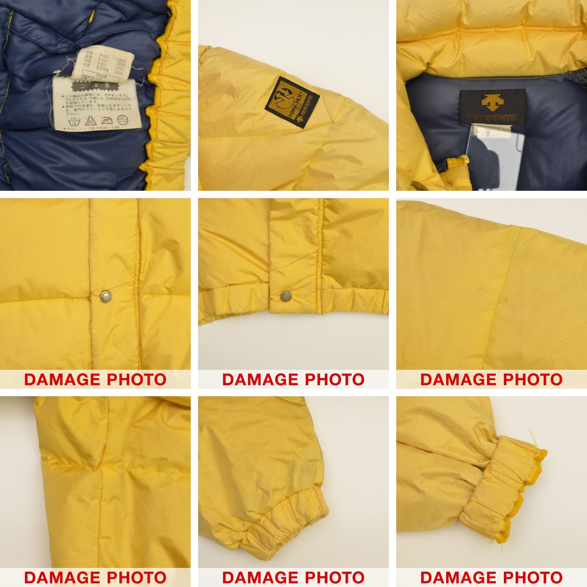 ブランド古着】DESCENTE / デサント ～90s DWN-7500 GORE-TEX ダウン