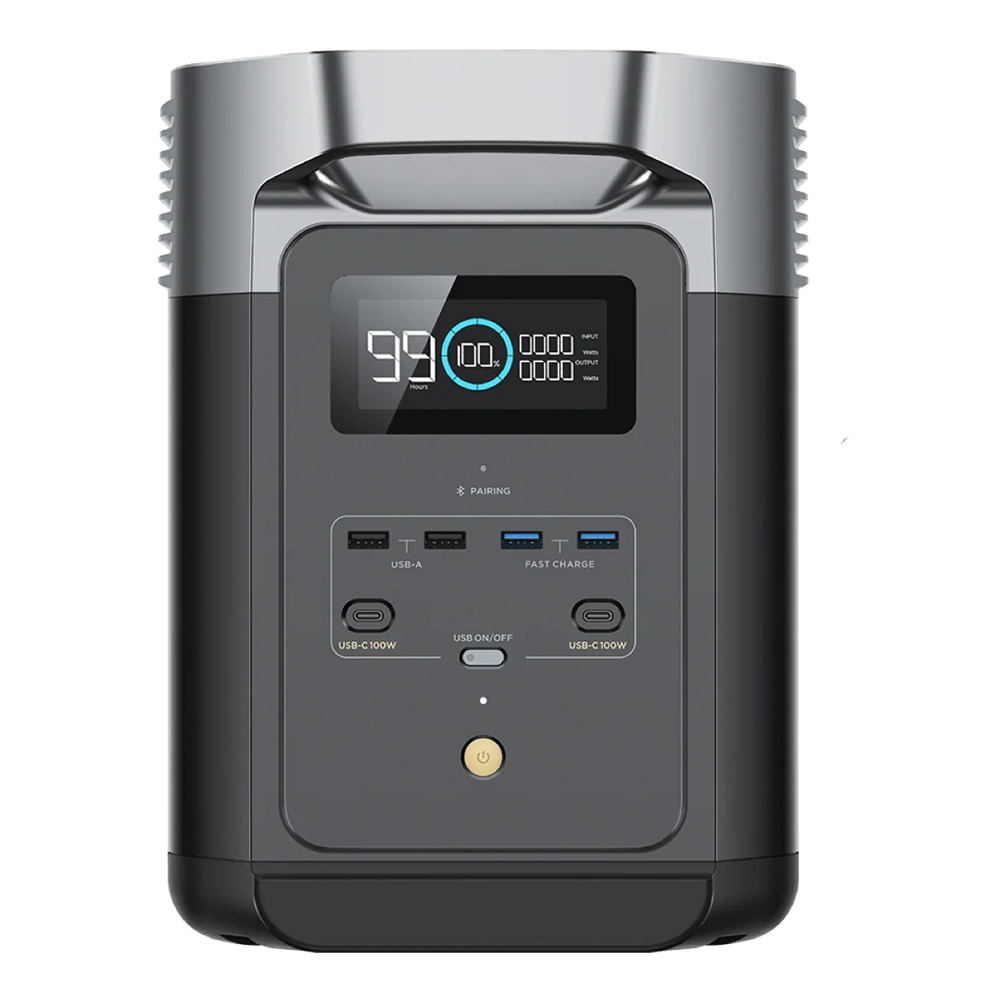 EcoFlow DELTA 2 ポータブル電源 1024Wh リン酸鉄リチウムイオン 80分