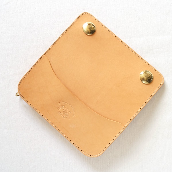 革蛸謹製 トラッカーウォレット TYPE-G サドル | 革蛸謹製ロング