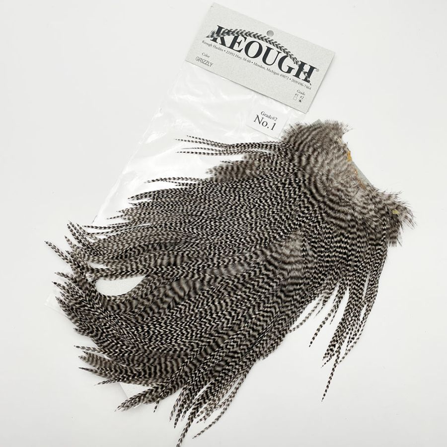 KEOUGH コックサドル グレード2 （グリズリー） No.1