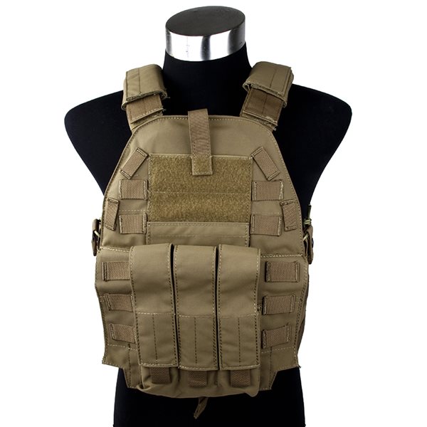 fcsk2.0 プレートキャリア コヨーテブラウン FCSK2.0 Low Profile Vest