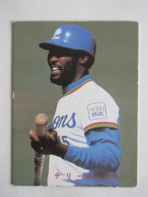 82118 カルビープロ野球カード 1982年 No.118 西武 テリー 並下品