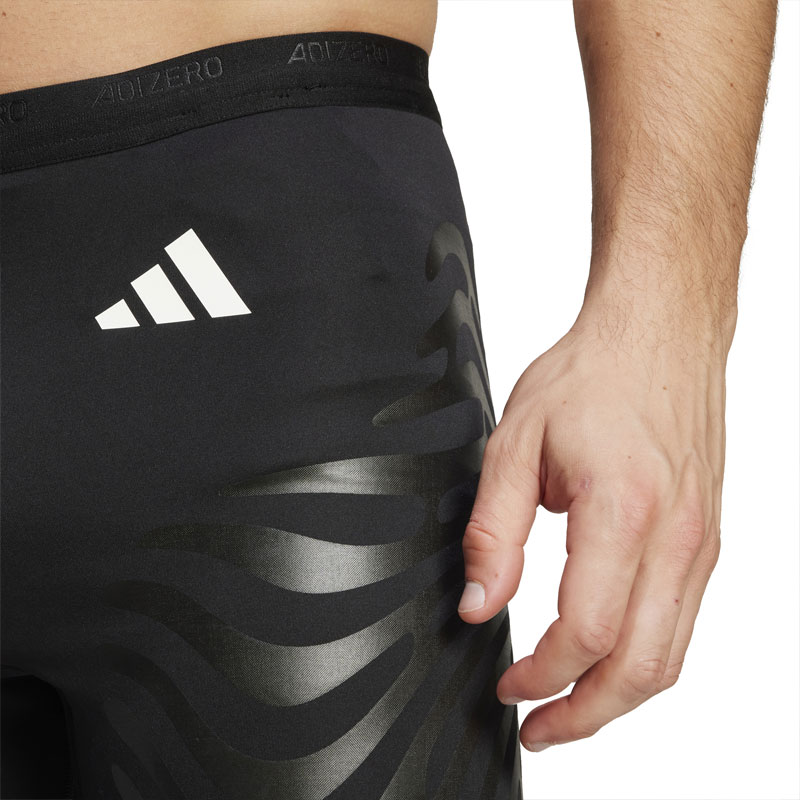 ADIDAS ADIZERO TIGHTS コントロール ランニングショートレギンス