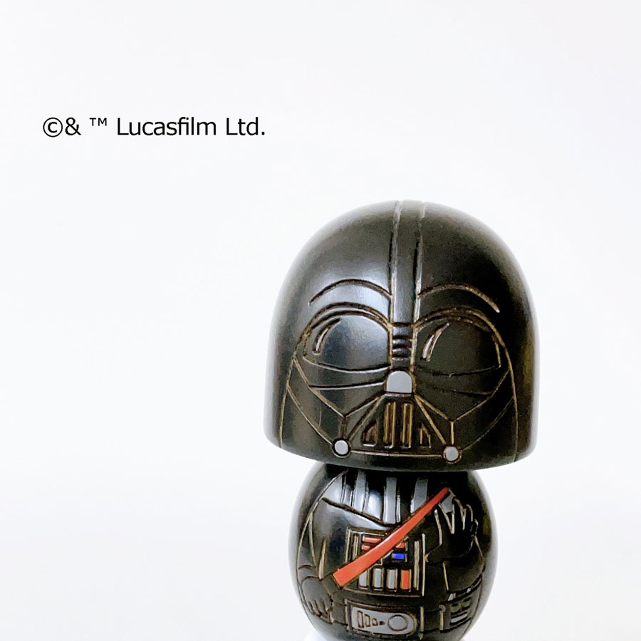 STAR WARS ダースベイダー こけし 【 卯三郎こけし 】 スターウォーズ