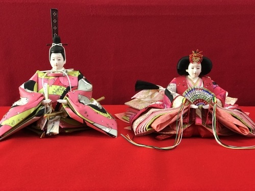 雛人形　松寿作　親王飾り 雛人形】京十番 平安 円華壱年文様 親王飾り | 小出松寿作 ｜雛人形